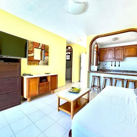 公寓 Oceano Y Sol, Bonito Apartamento En Tenerife Sur, Cerca De La Playa